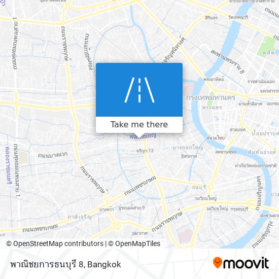 พาณิชยการธนบุรี 8 map