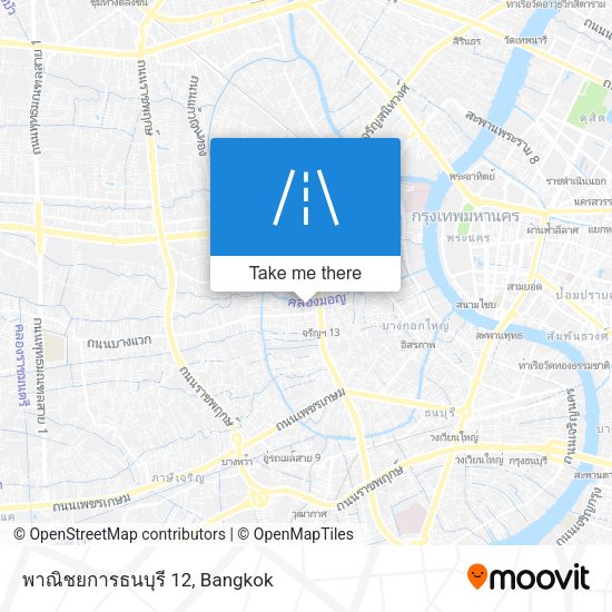 พาณิชยการธนบุรี 12 map