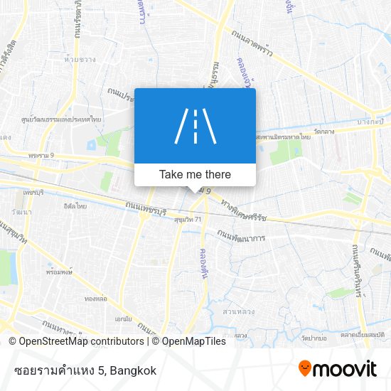 ซอยรามคำแหง 5 map