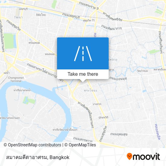 สมาคมคีตาอาศรม map