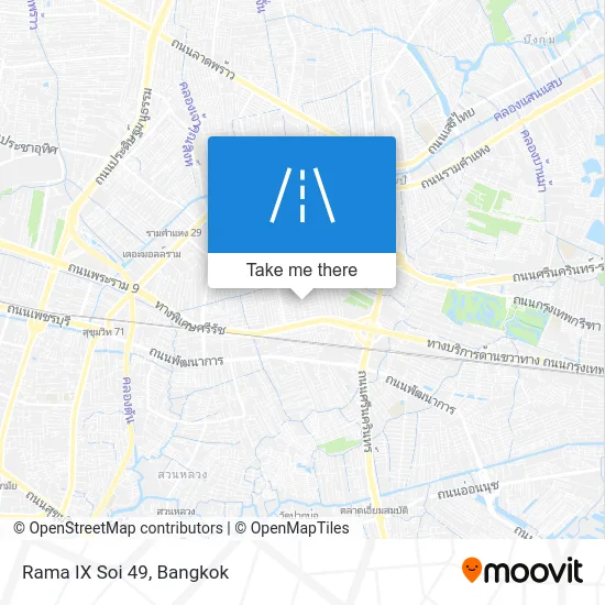 Rama IX Soi 49 map