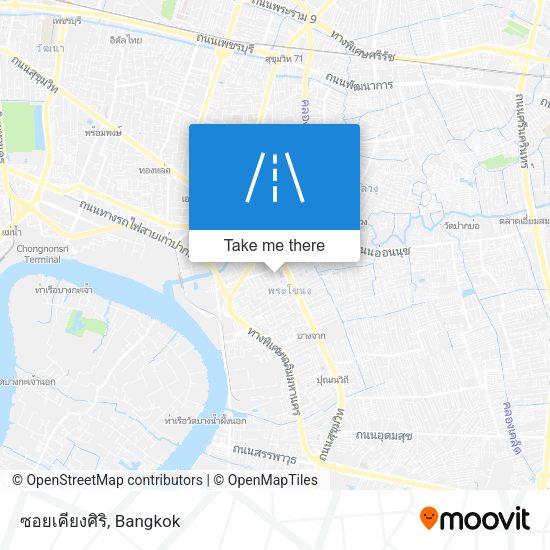 ซอยเคียงศิริ map
