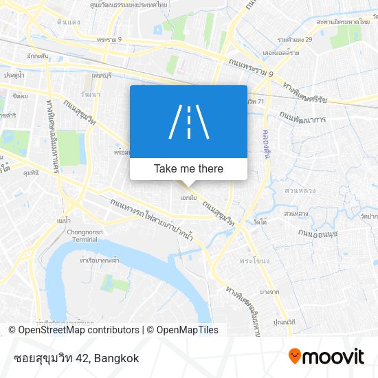 ซอยสุขุมวิท 42 map