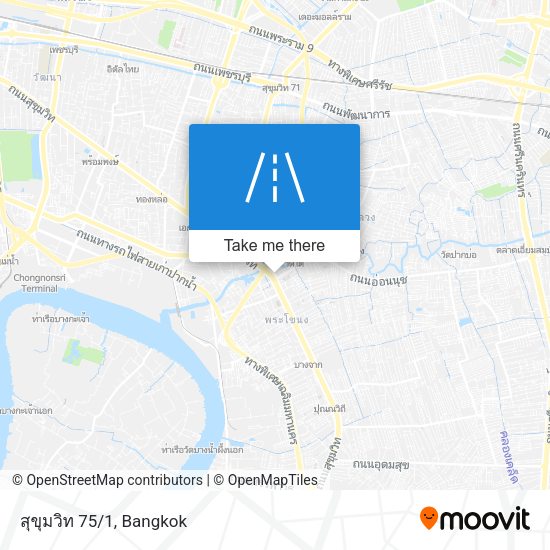 สุขุมวิท 75/1 map