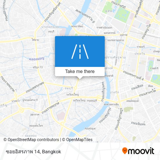 ซอยอิสรภาพ 14 map