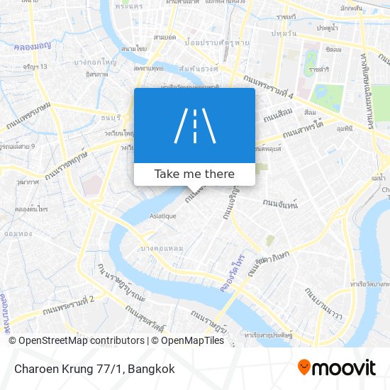 Charoen Krung 77/1 map