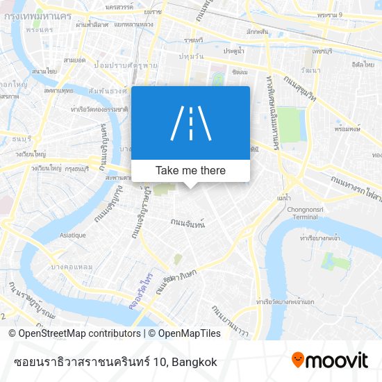 ซอยนราธิวาสราชนครินทร์ 10 map