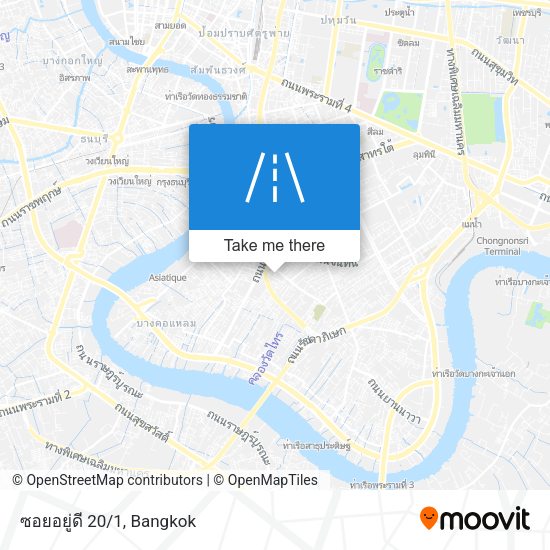 ซอยอยู่ดี 20/1 map