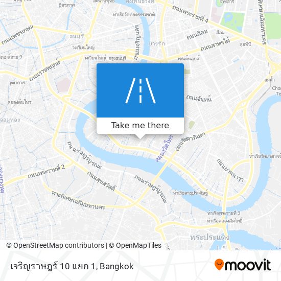 เจริญราษฎร์ 10 แยก 1 map