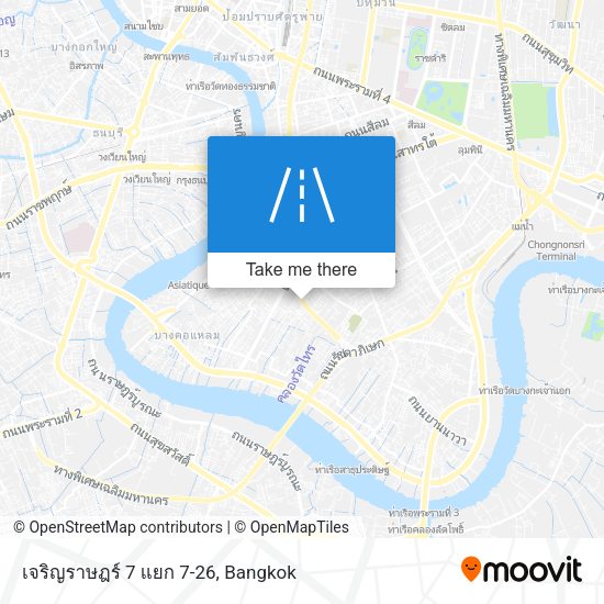 เจริญราษฎร์ 7 แยก 7-26 map