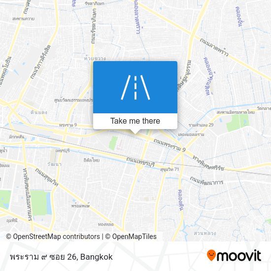 พระราม ๙ ซอย 26 map