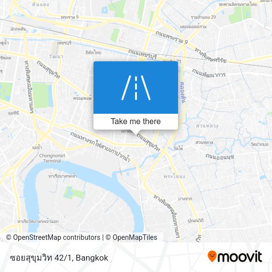 ซอยสุขุมวิท 42/1 map