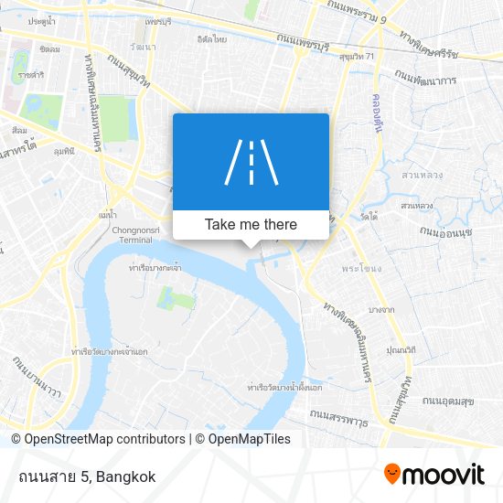 ถนนสาย 5 map