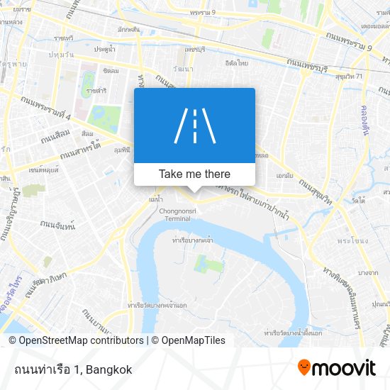 ถนนท่าเรือ 1 map