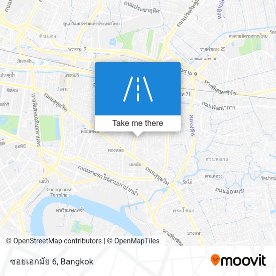 ซอยเอกมัย 6 map