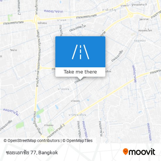 ซอยเอกชัย 77 map