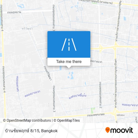 บ้านชัยพฤกษ์ 8/15 map