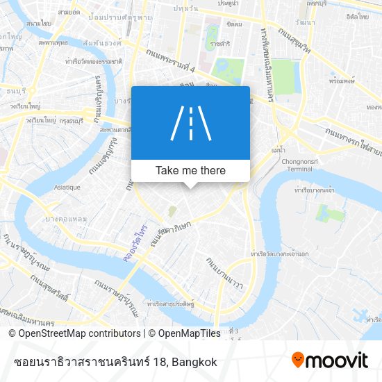 ซอยนราธิวาสราชนครินทร์ 18 map