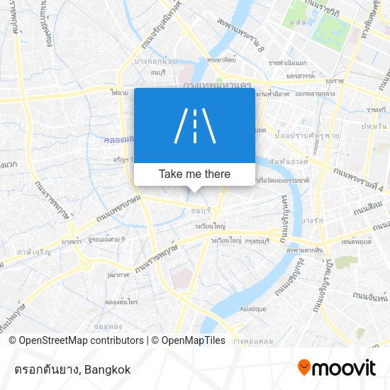 ตรอกต้นยาง map