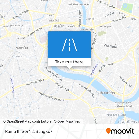 Rama III Soi 12 map