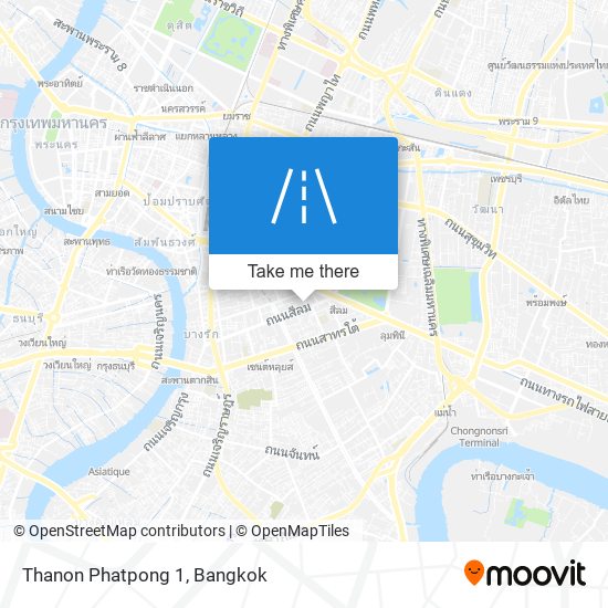 Thanon Phatpong 1 map