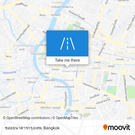 ซอยธนาคารกรุงเทพ map