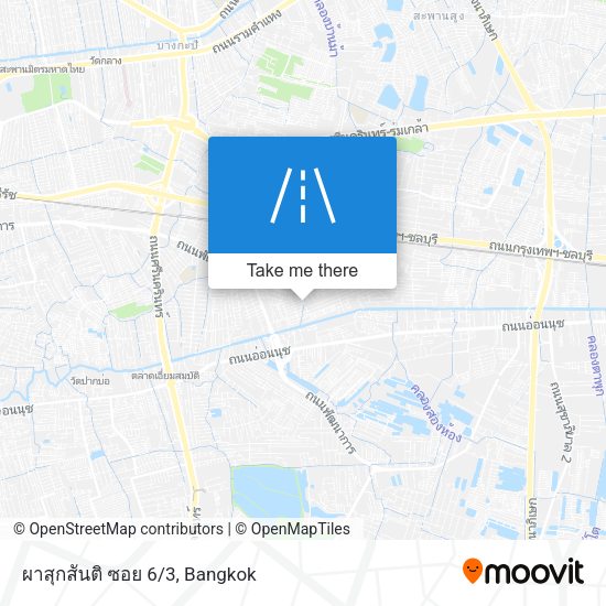 ผาสุกสันติ ซอย 6/3 map