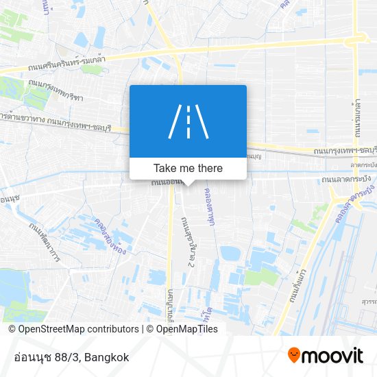 อ่อนนุช 88/3 map