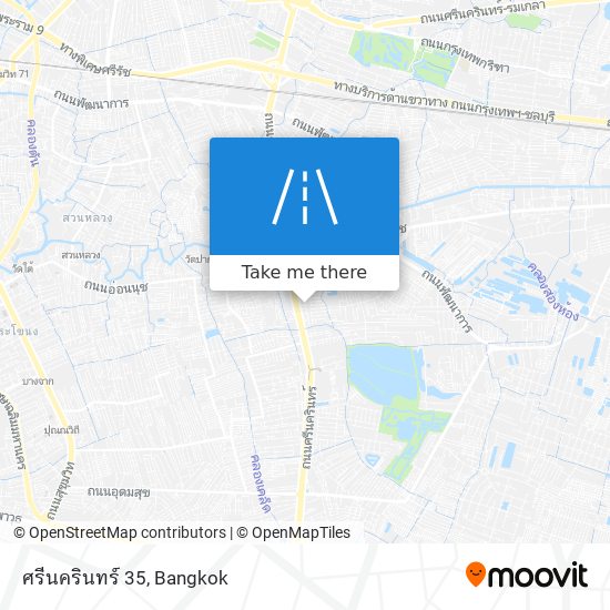 ศรีนครินทร์ 35 map