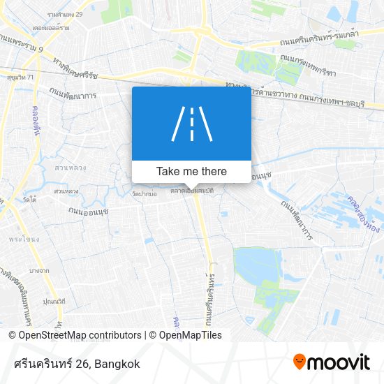 ศรีนครินทร์ 26 map
