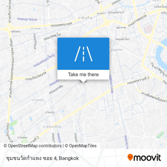 ชุมชนวัดกำแพง ซอย 4 map