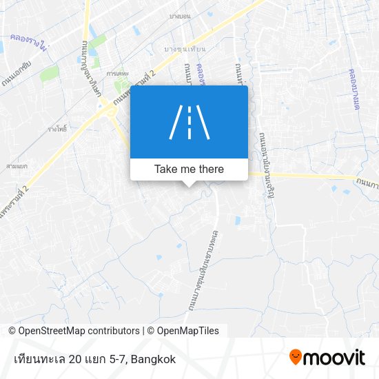 เทียนทะเล 20 แยก 5-7 map
