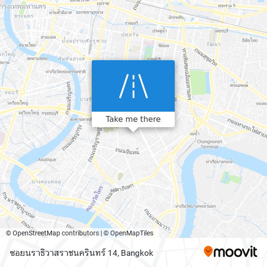 ซอยนราธิวาสราชนครินทร์ 14 map