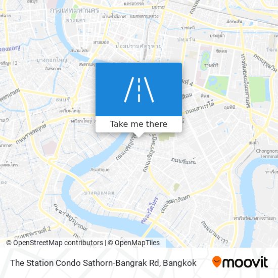 The Station Condo Sathorn-Bangrak Rd map