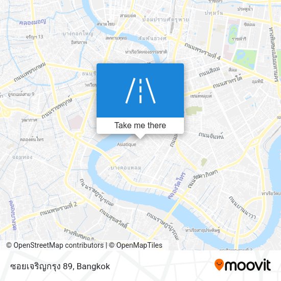 ซอยเจริญกรุง 89 map