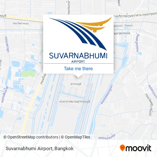 Suvarnabhumi Airport map