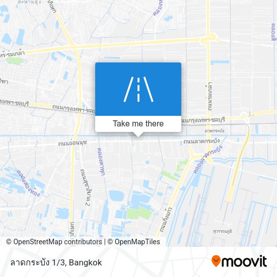 ลาดกระบัง 1/3 map