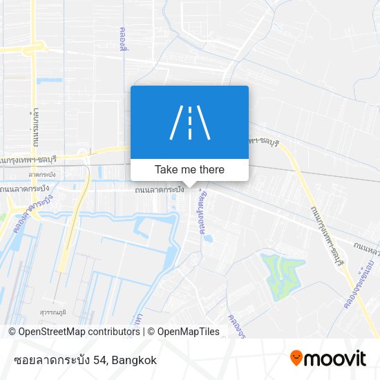 ซอยลาดกระบัง 54 map