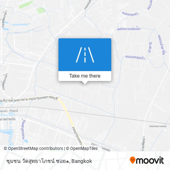 ชุมชน วัดสุทธาโภชน์ ซอย๑ map