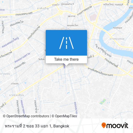 พระรามที่ 2 ซอย 33 แยก 1 map