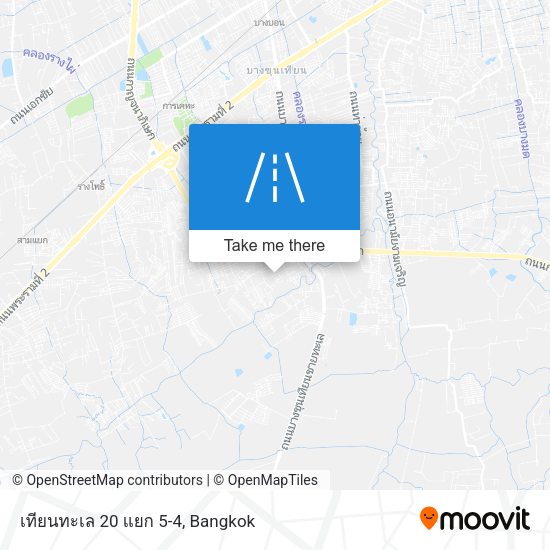 เทียนทะเล 20 แยก 5-4 map