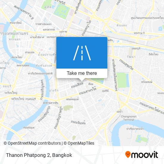 Thanon Phatpong 2 map