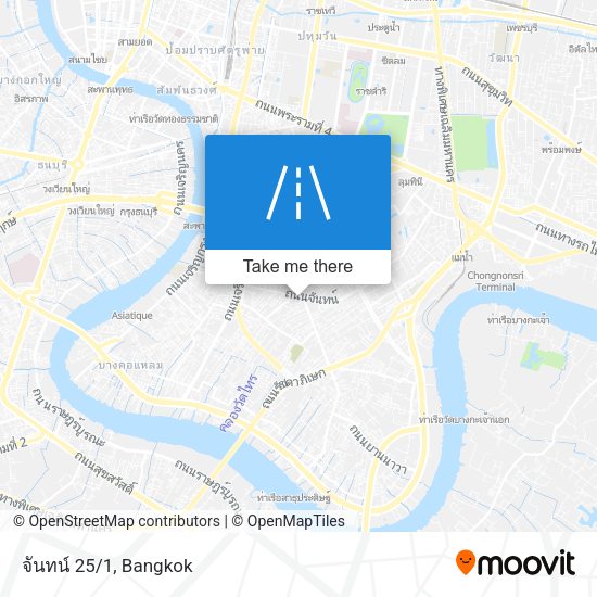 จันทน์ 25/1 map