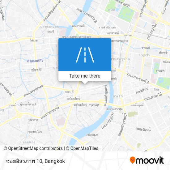 ซอยอิสรภาพ 10 map