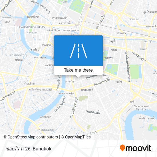 ซอยสีลม 26 map