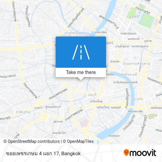 ซอยเพชรเกษม 4 แยก 17 map