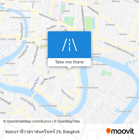 ซอยนราธิวาสราชนครินทร์ 26 map