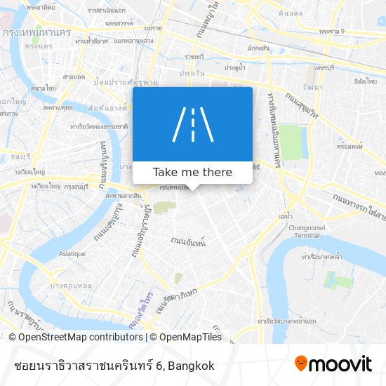 ซอยนราธิวาสราชนครินทร์ 6 map