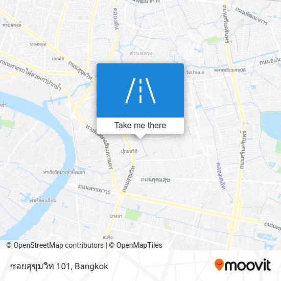 ซอยสุขุมวิท 101 map