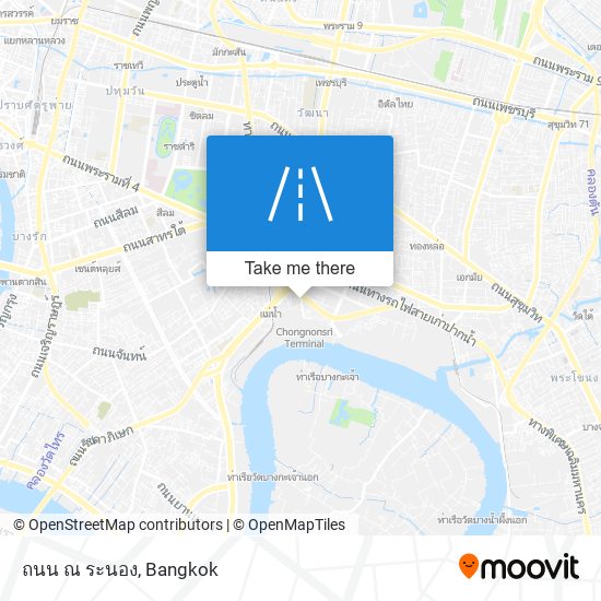 ถนน ณ ระนอง map